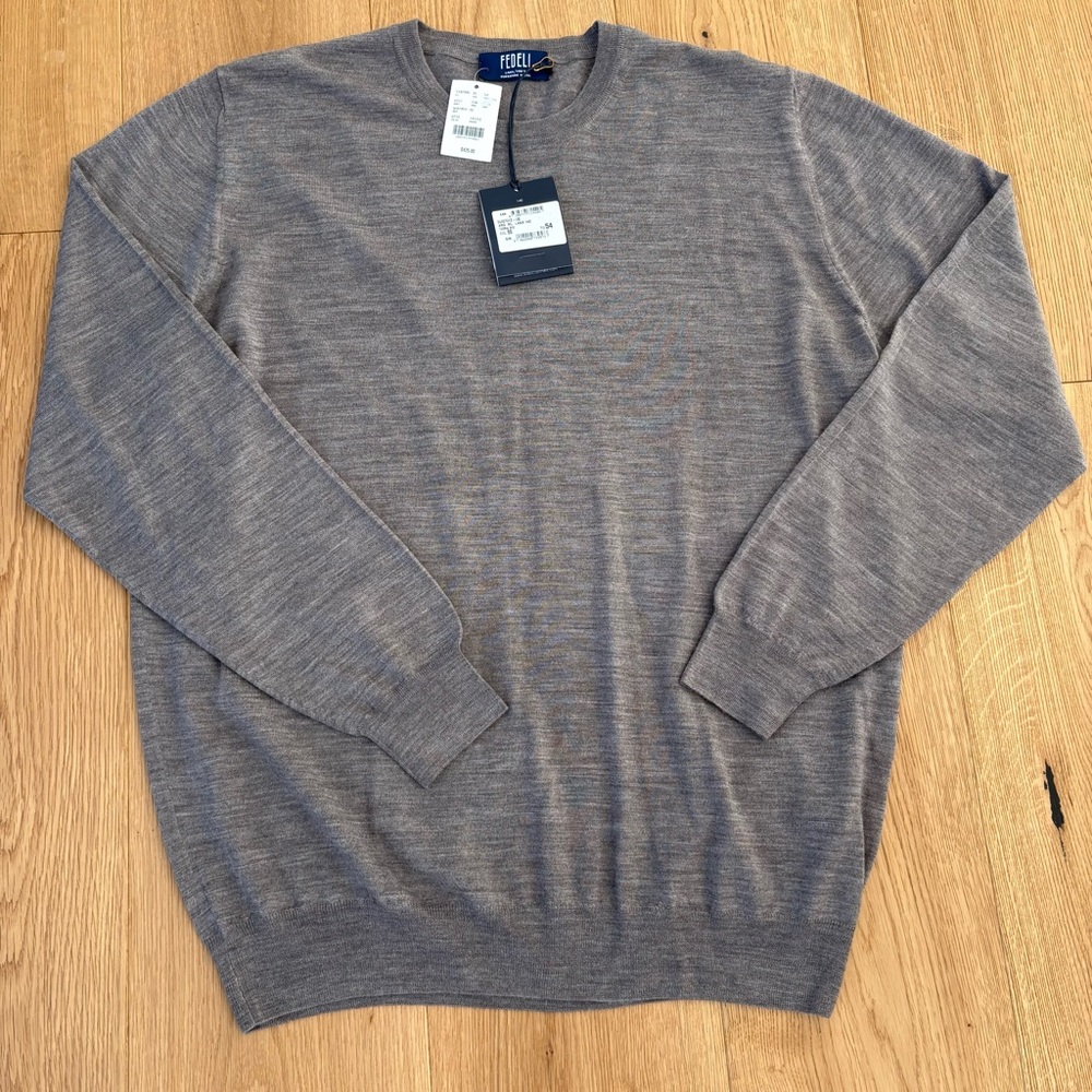 Fedeli Superfine Wool Cardigan